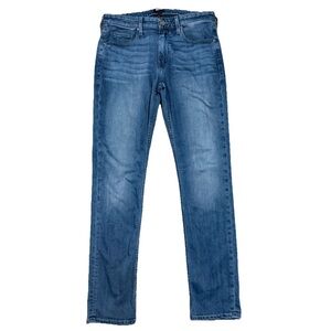 Paige Lennox Jeans Men’s 32 x 32 Blue Whiskered Slim Stretch Denim USA Made